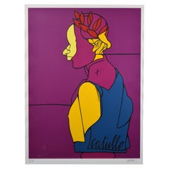 Catullo - Voyage en Italie Screenprint by Valerio Adami