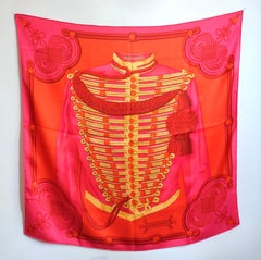 Caty Latham Vintage Hermès Silk Scarf 65x65 Limited Edition