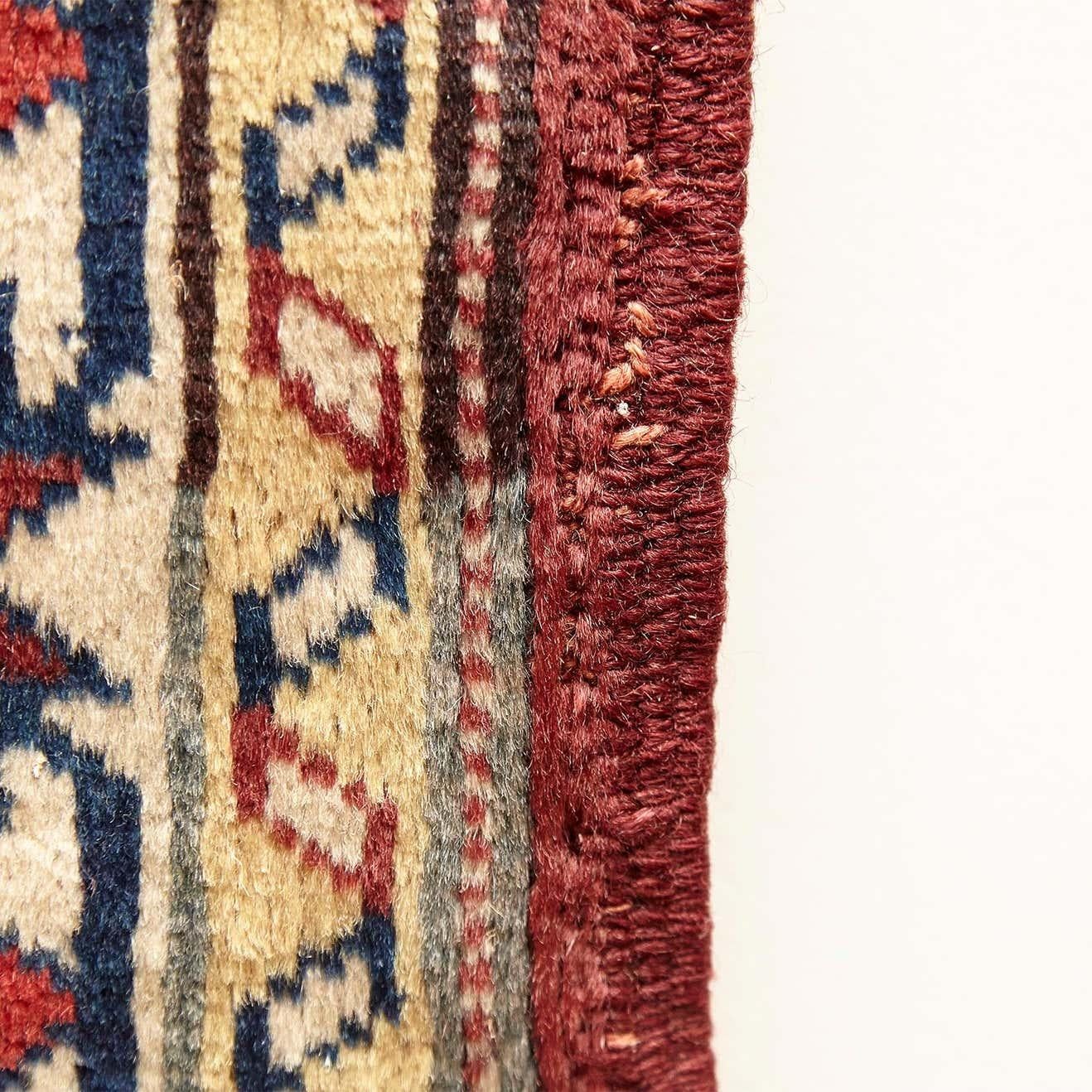 Caucas Armenia Leshghi Antic Wool Rug For Sale 4