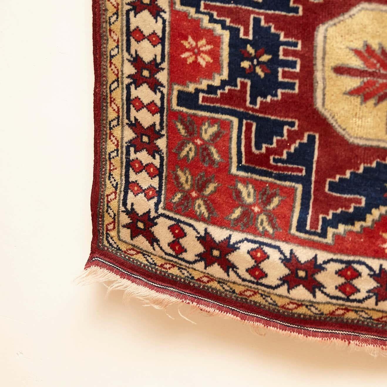 Caucas Armenia Leshghi Antic Wool Rug For Sale 1