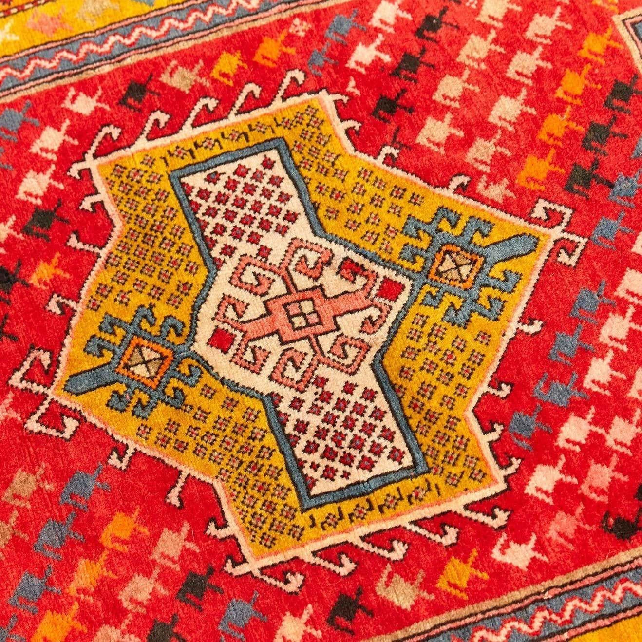 Caucas Shirvan Antic Wool Rug For Sale 6