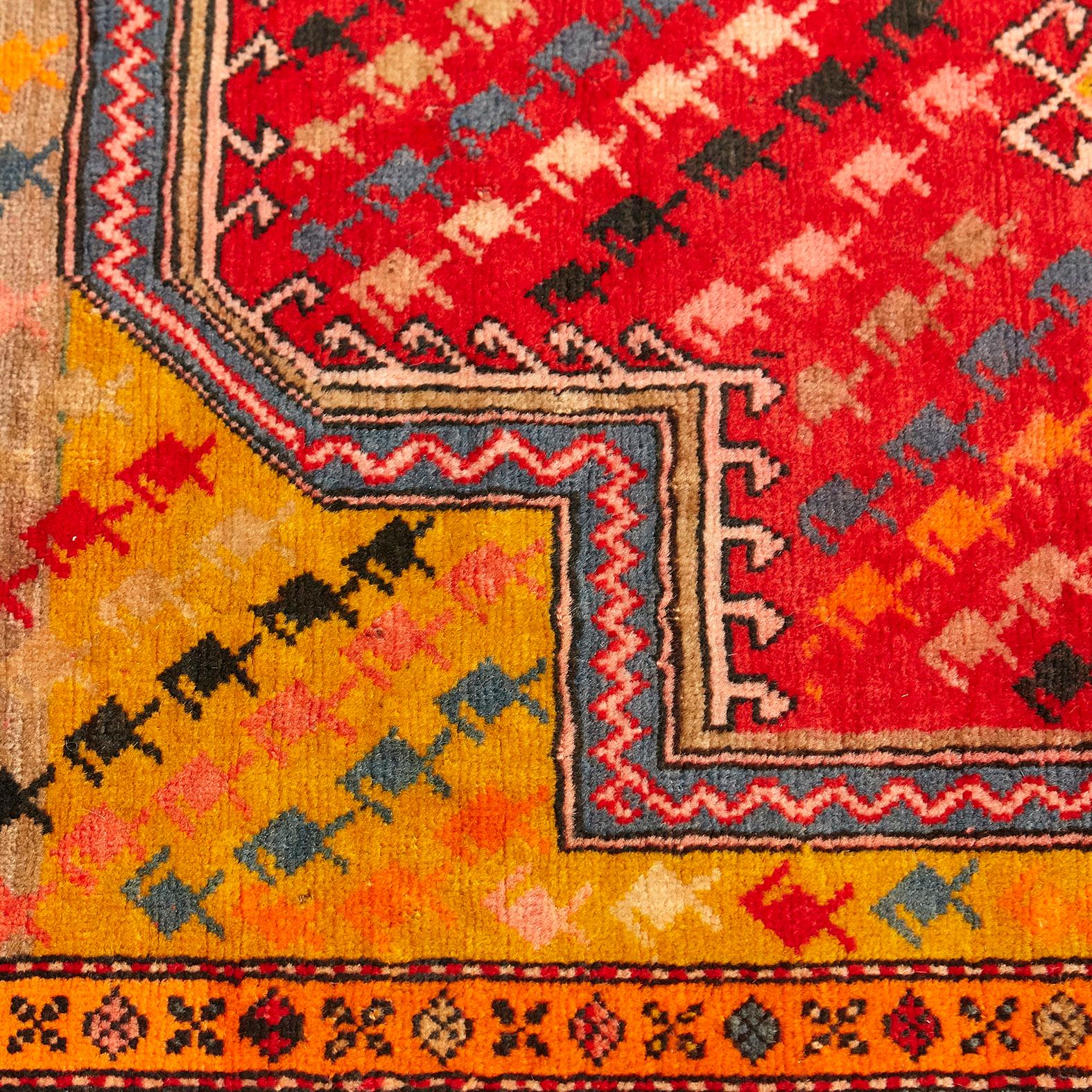 Caucas Shirvan Antic Wool Rug 7