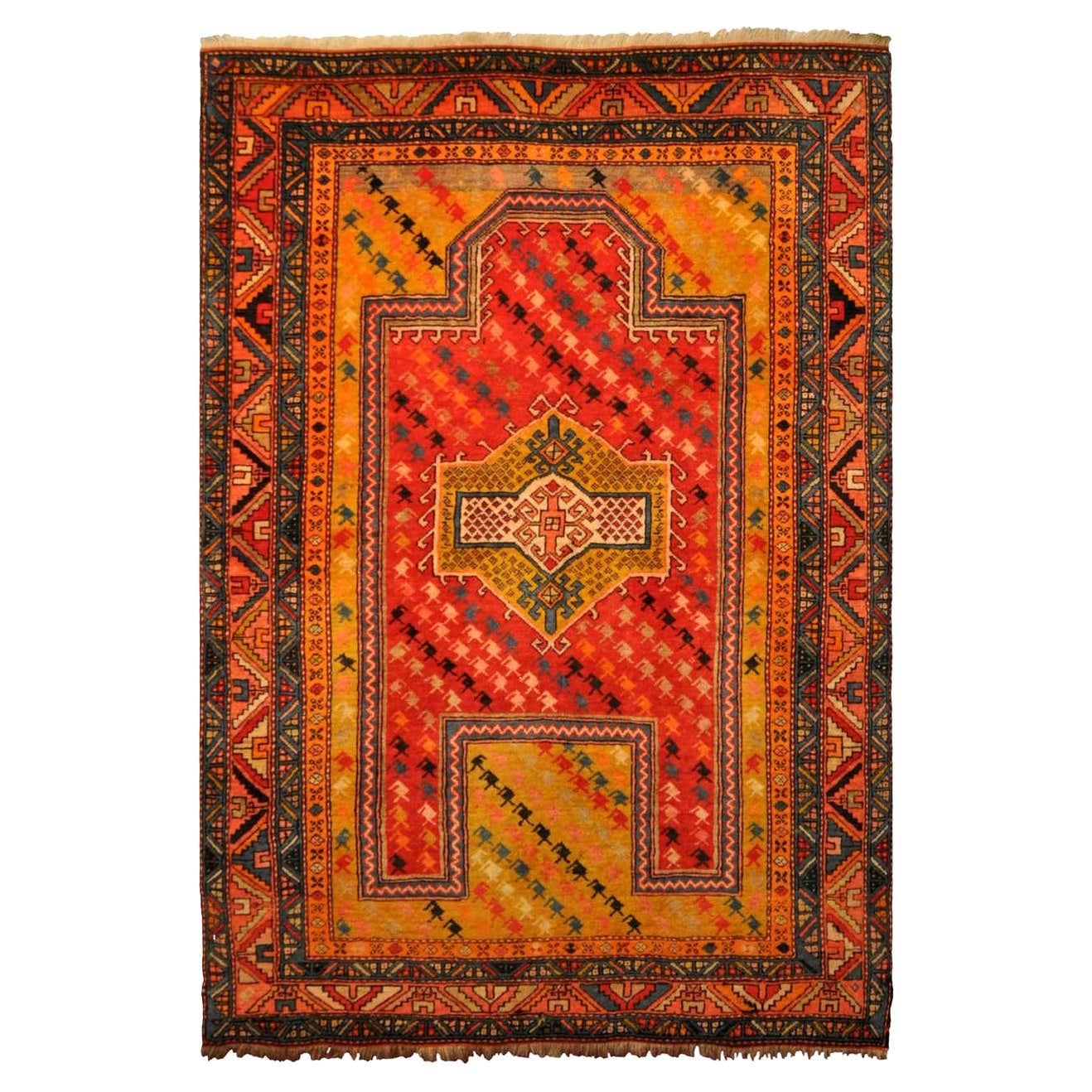 Caucas Shirvan Antic Wool Rug For Sale 11