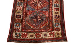Caucasian Antique runner - 3'4" x 10'3"