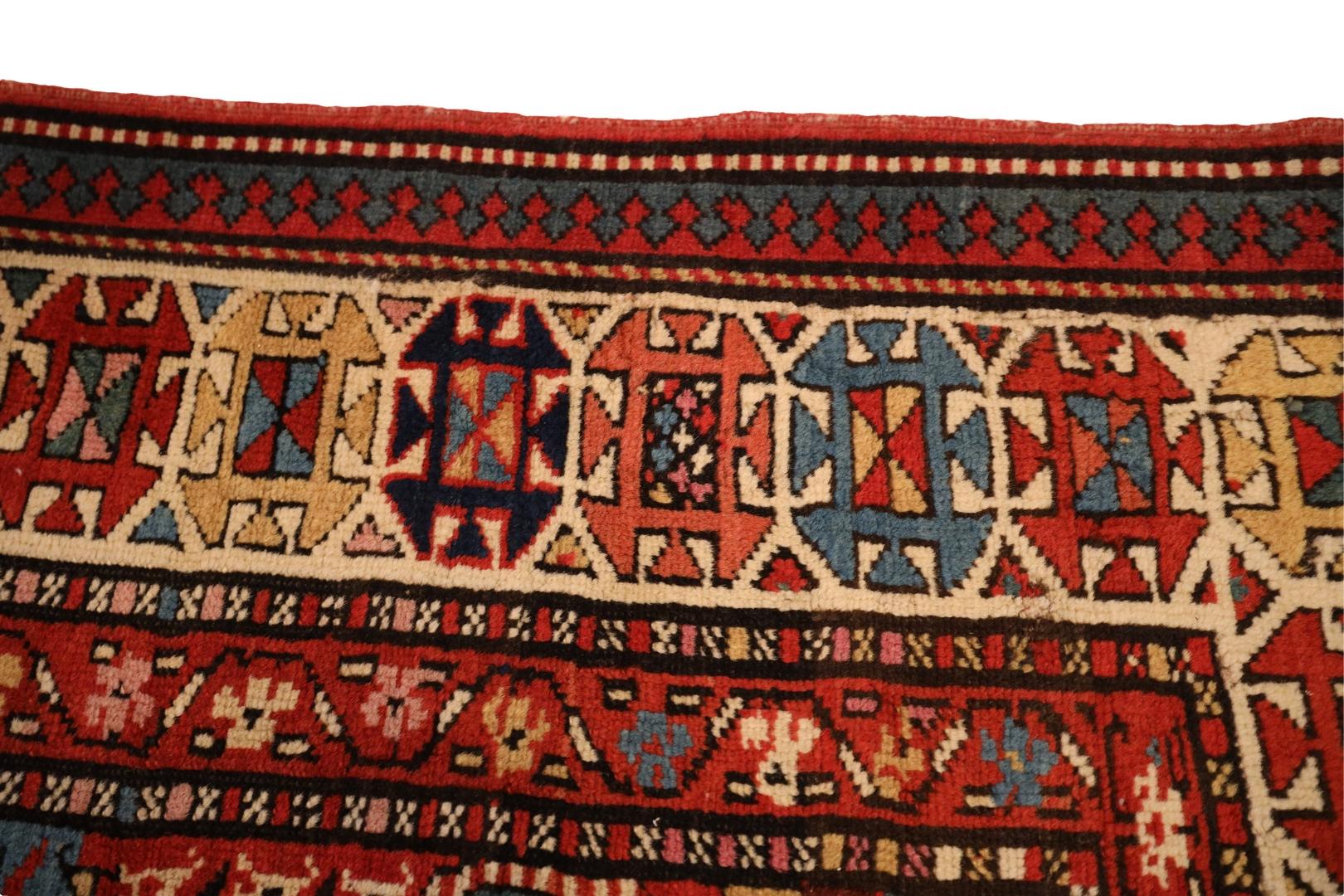 Caucasian Antique runner - 3'4