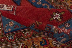 Caucasian Central Medallion With Brilliant Geometric Border
