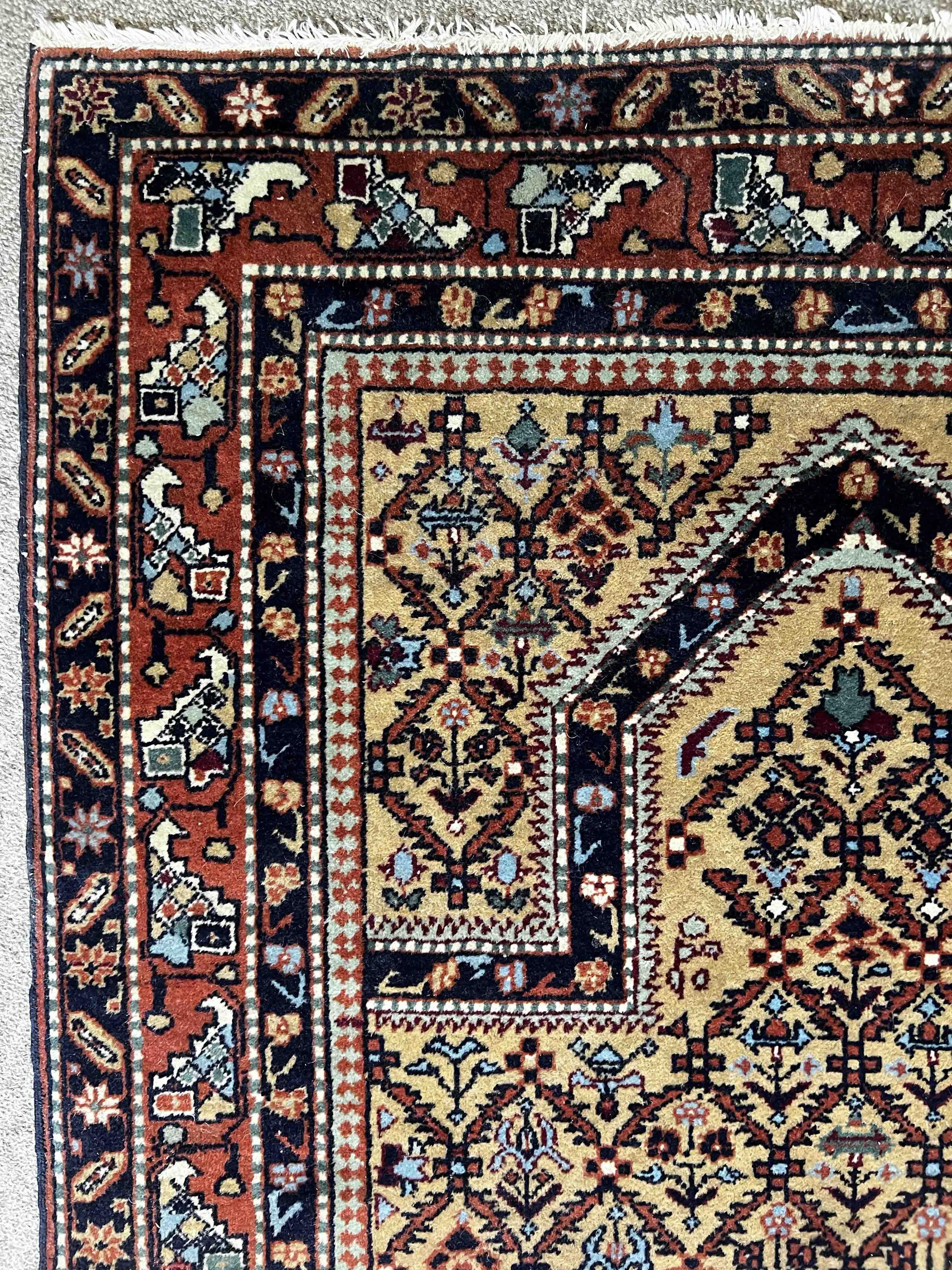 Wool  Caucasian Chirvan Carpet, 19th Century - N° 730 For Sale