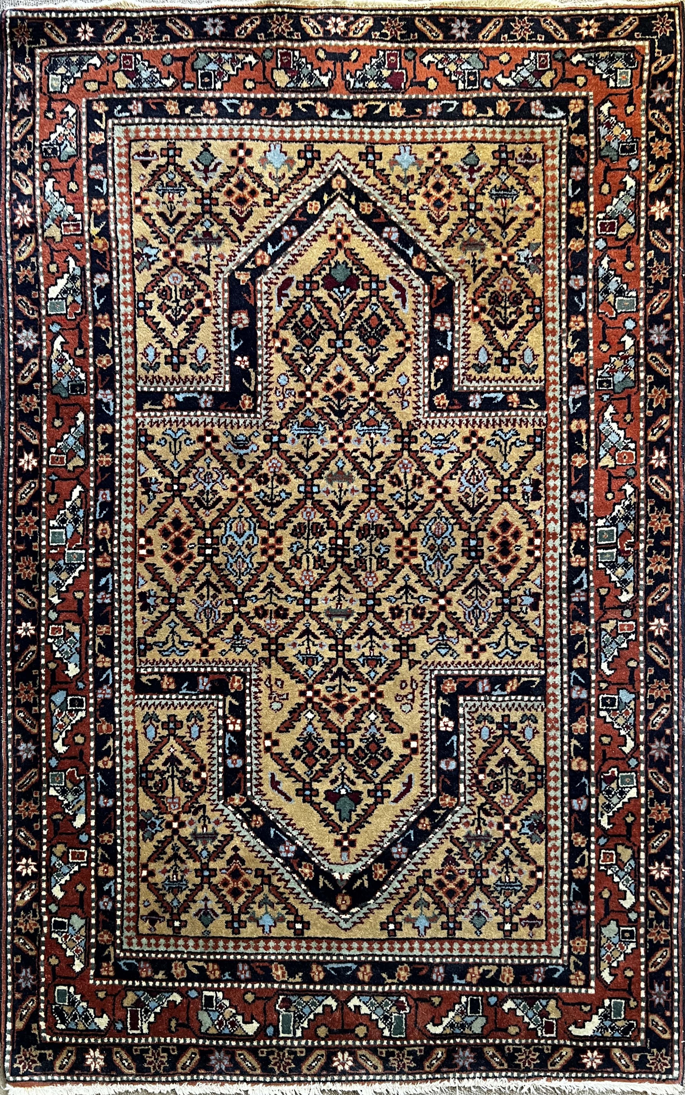  Caucasian Chirvan Carpet, 19th Century - N° 730 For Sale