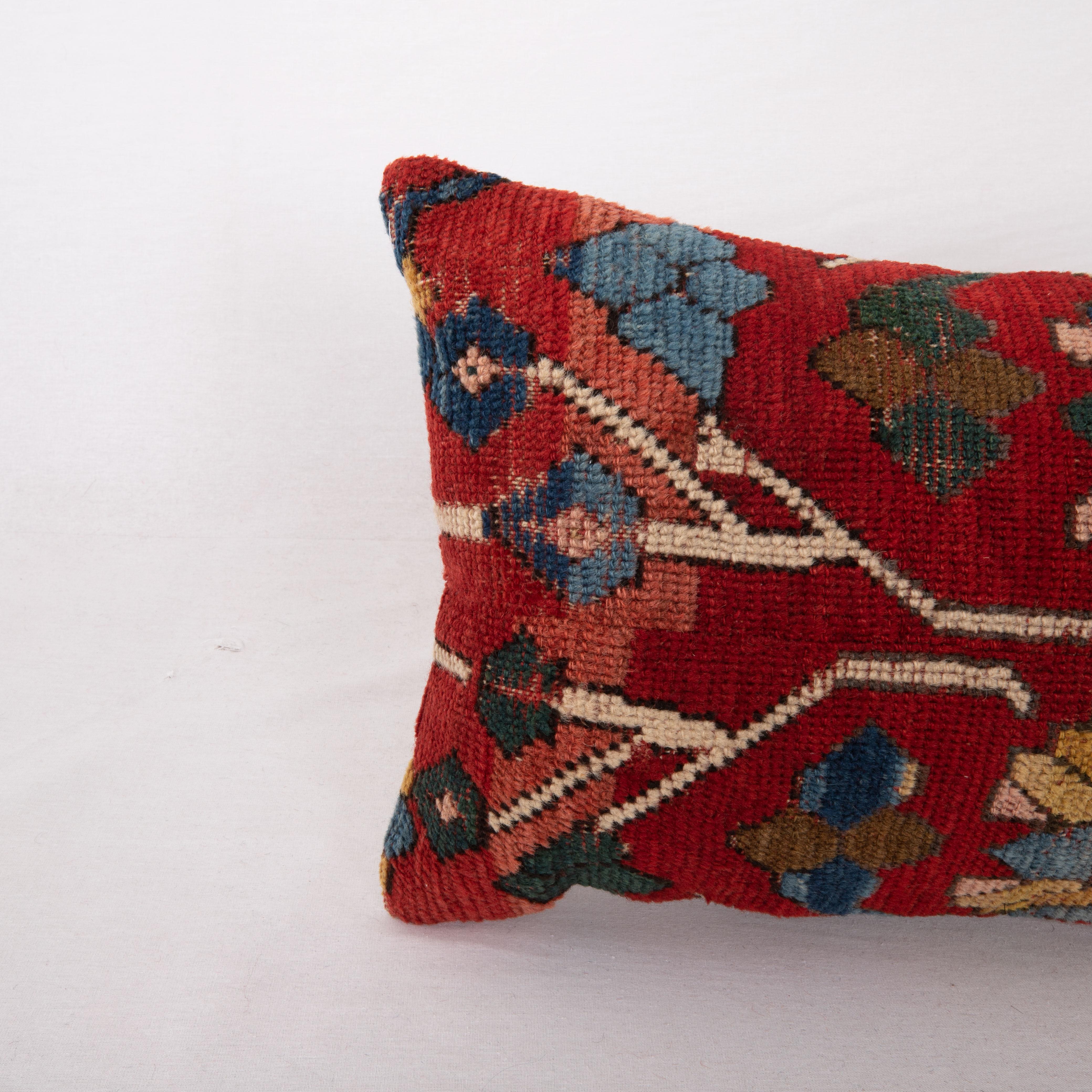 Armenian Caucasian Karabagh Rug Pillow Cover, Early 20th C For Sale