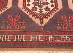 Caucasian Kazak Rug Carpet, 10' 7" x 7' 7"