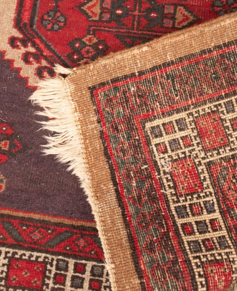 Wool Caucasian Kazak Rug Carpet, 10' 7