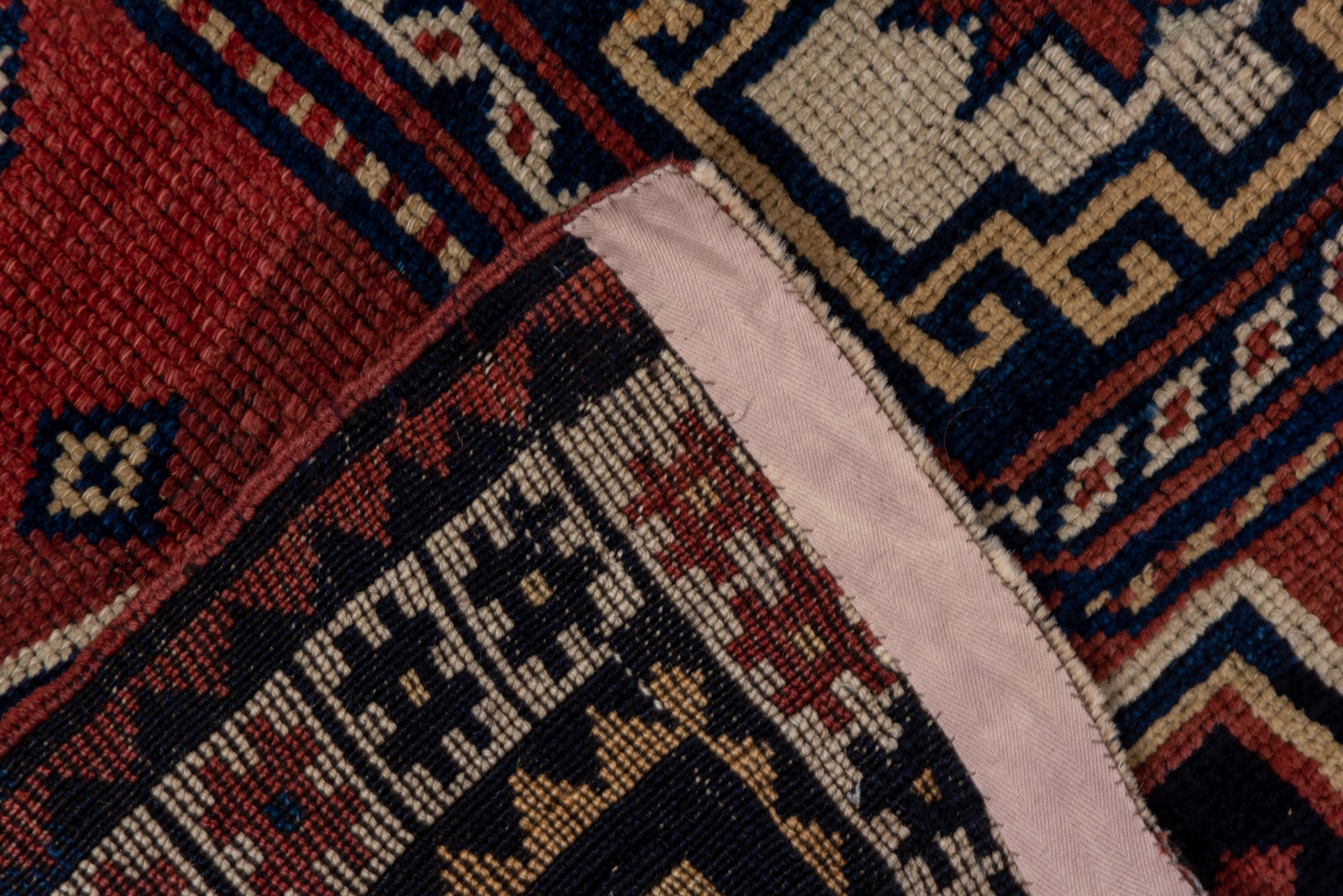 Early 20th Century Caucasian Kazak Rug, circa 1910s For Sale