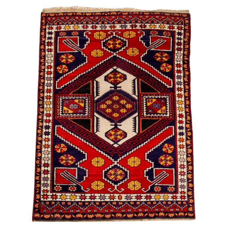 Caucasian Kilim Rug, 6' 9" x 4' 5"