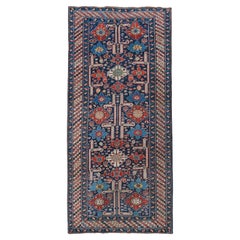 Kaukasischer langer Kuba Shirvan-Teppich - Kaukasischer Teppich, antiker Teppich
