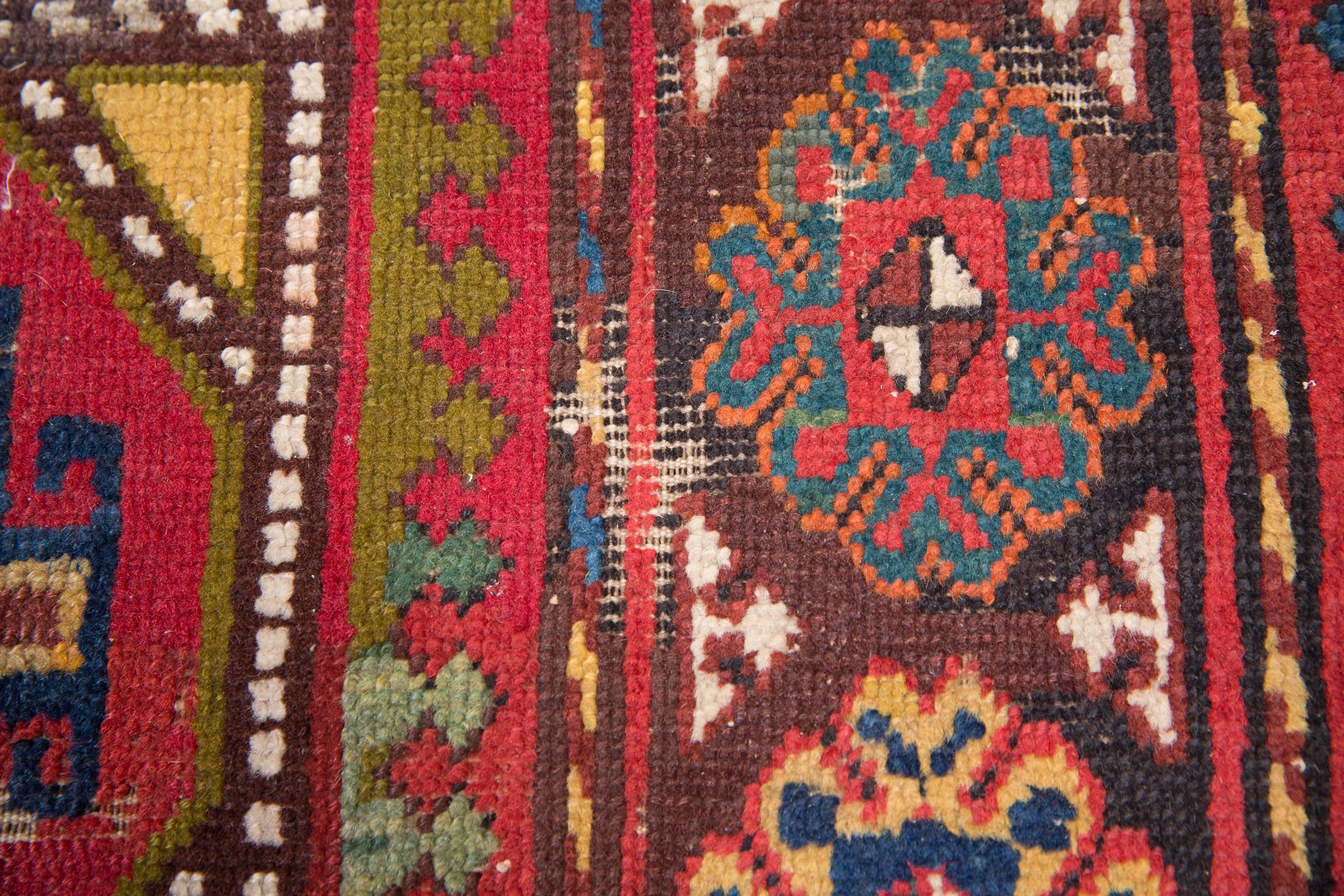 Caucasian Moghan Kazak Carpet, circa 1880 1