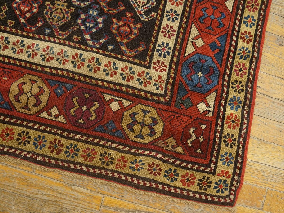 Tapis Moghan du début du 20ème siècle ( 3' x 9'6