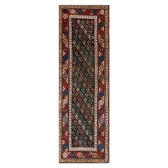 Early 20th Century Caucasian Moghan Runner Carpet ( 3' x 9'6" - 91 x 290 )