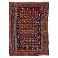 Antique Caucasian Rug All-over Daghestan Early 20th Century