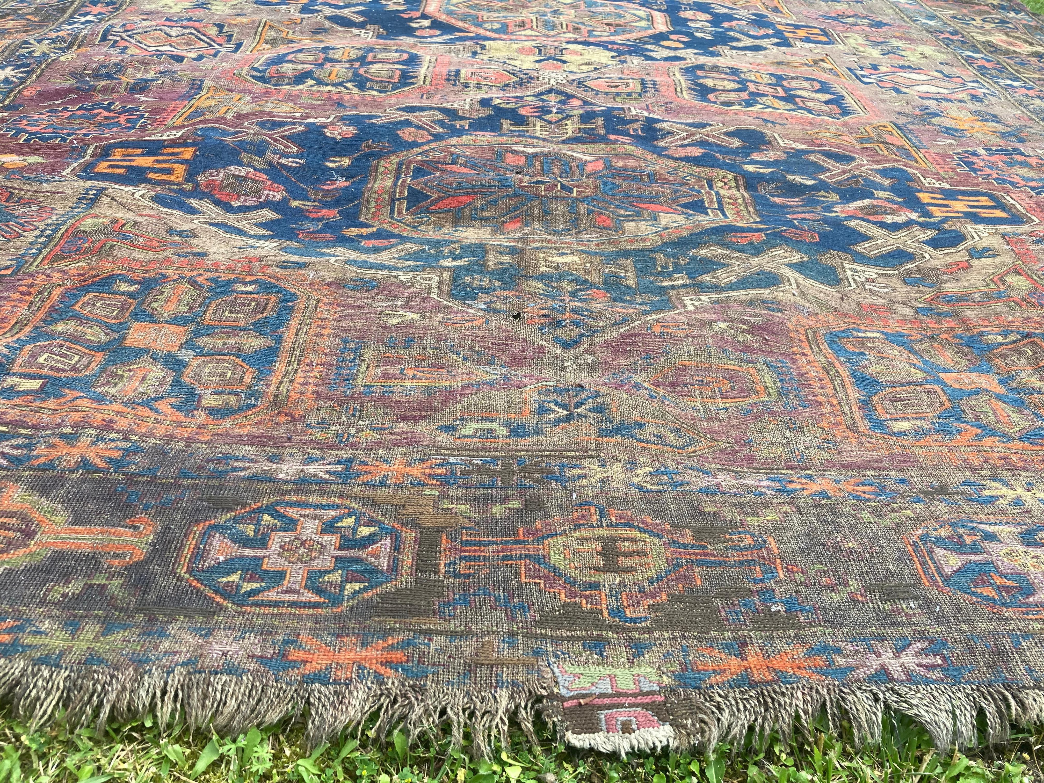 « Tapis caucasien Kuba Konagkend 19ème siècle » en vente 2