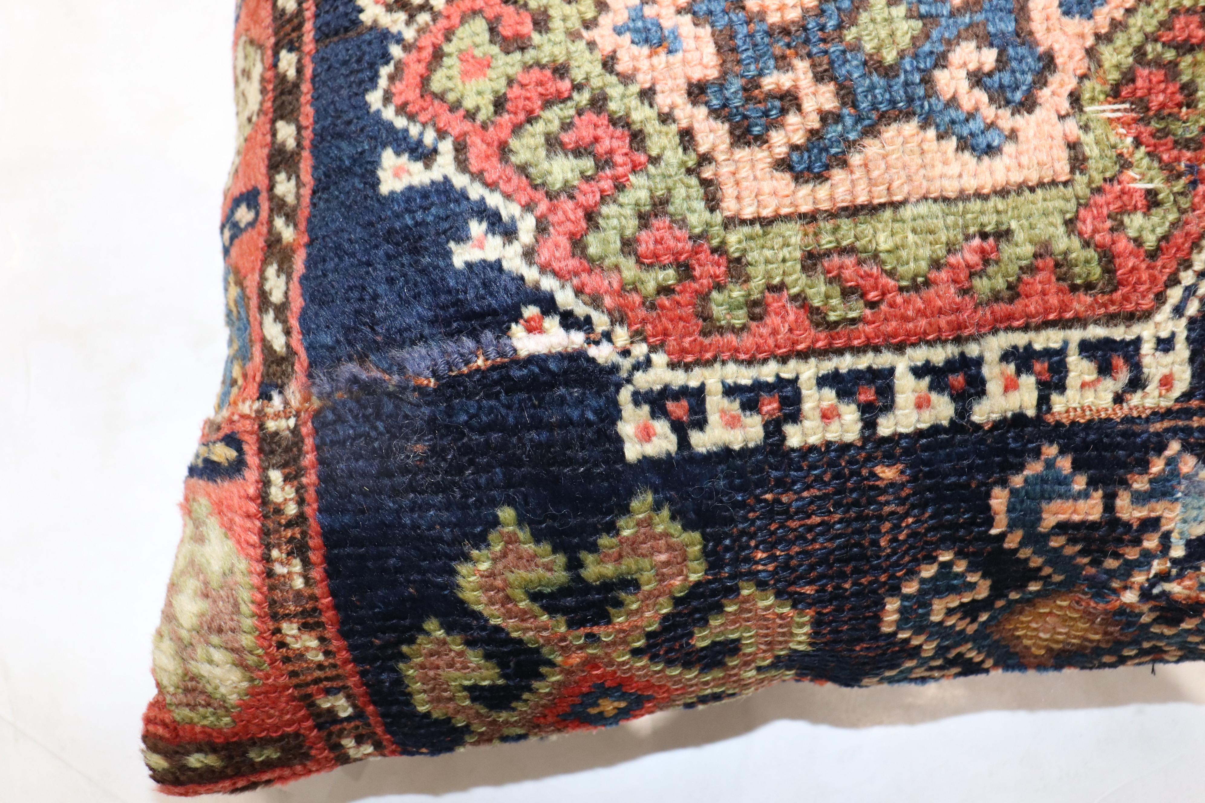 Tribal Caucasian Rug Pillow