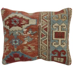 Caucasian Rug Rustic Pillow