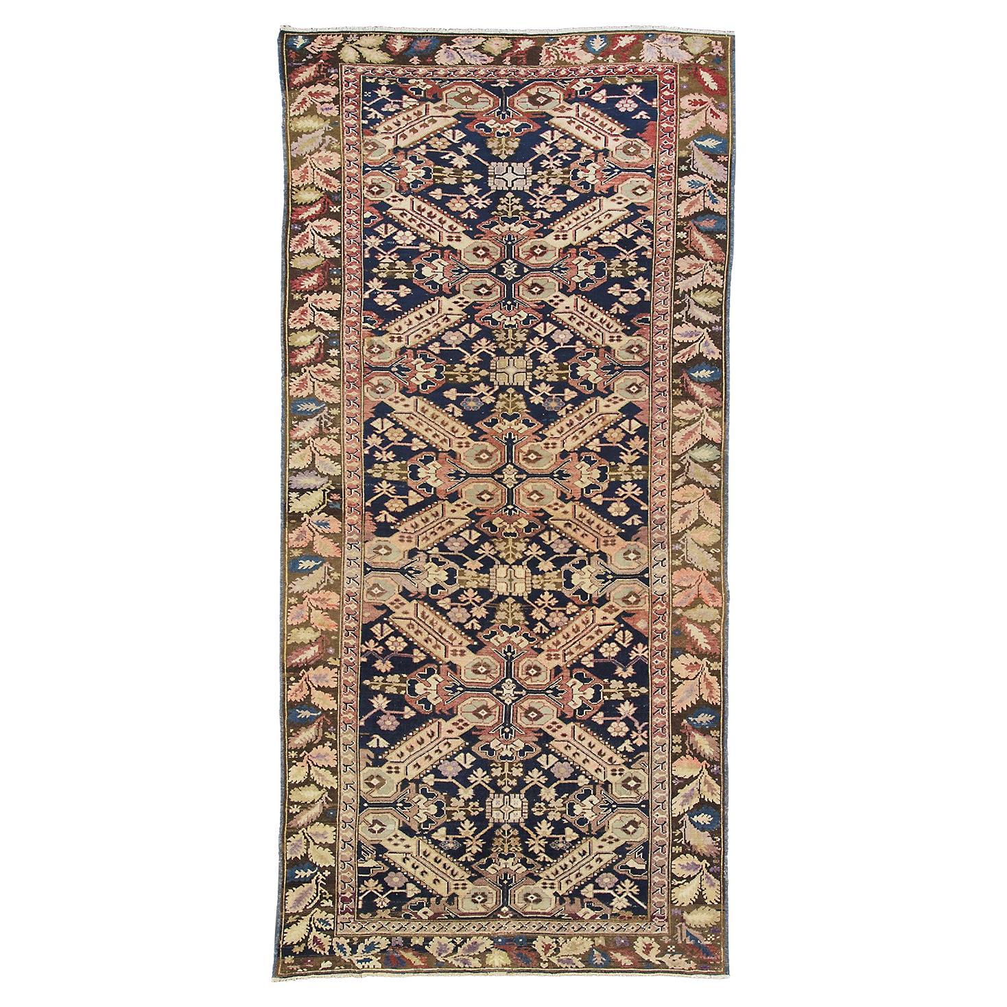 Alfombra caucásica Seychour 'Zeikhur' Diseño de la Cruz de San Andrés, ca. 1900 en venta
