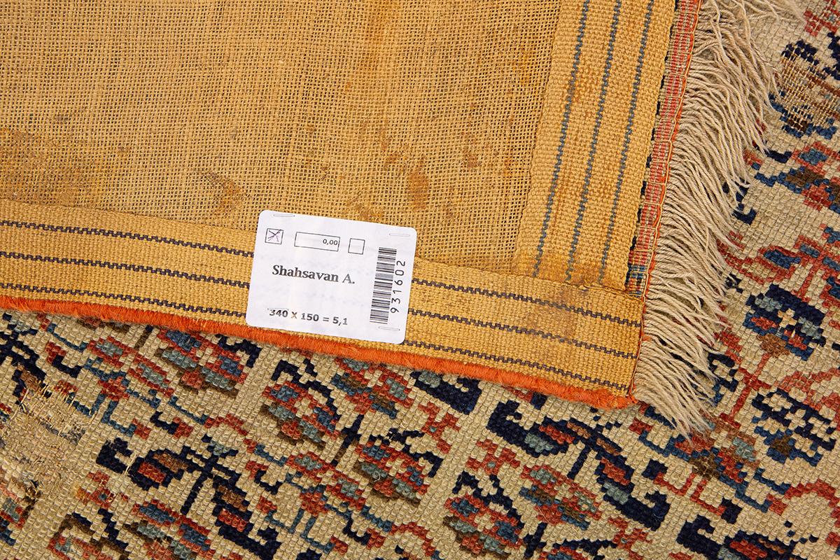 Caucasian Rug Shahsavan Kalleh Size For Sale 4