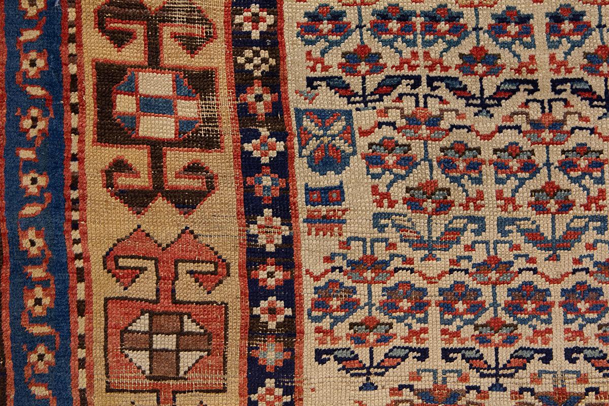 Caucasian Rug Shahsavan Kalleh Size For Sale 2