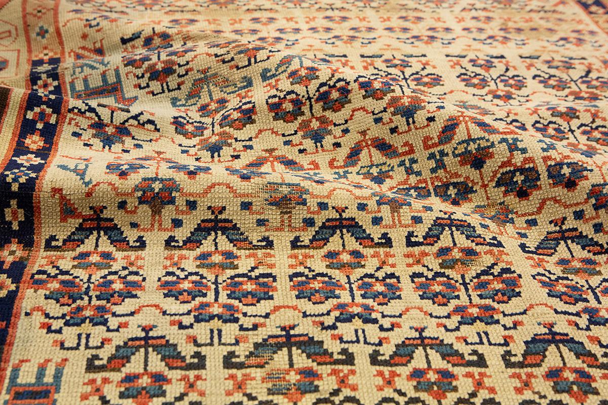 Caucasian Rug Shahsavan Kalleh Size For Sale 3