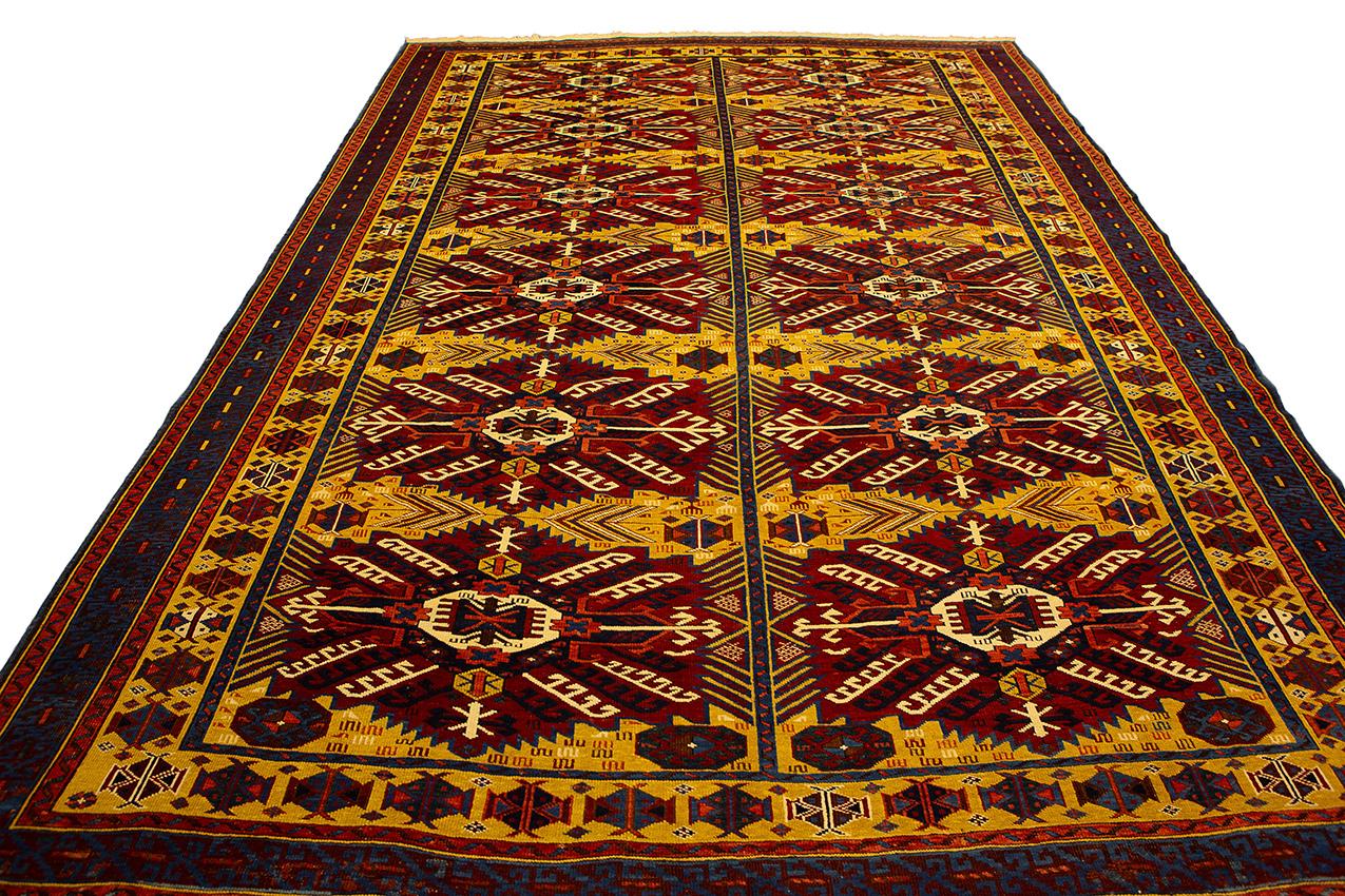 Other Caucasian Rug Zeiwa 'Zeiva' Rare Piece, 19th Century For Sale