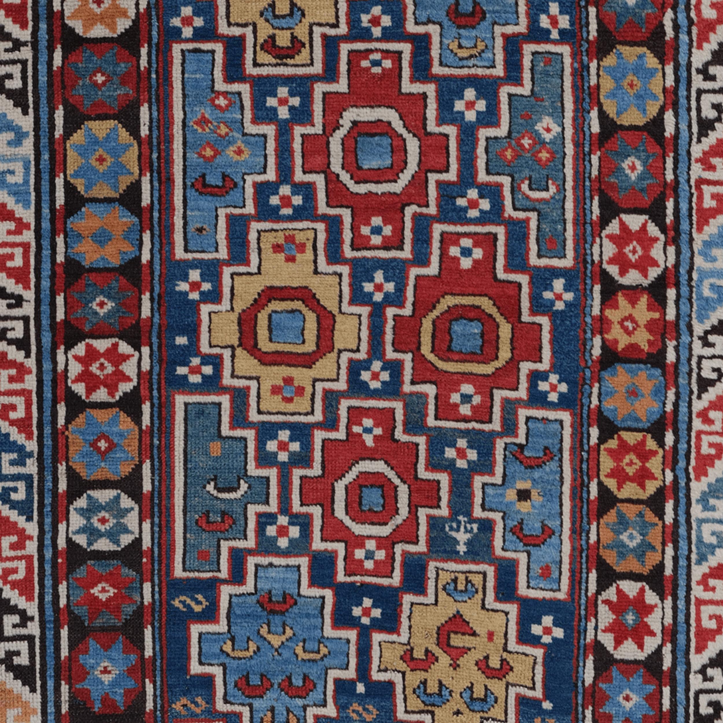 Caucasien Tapis caucasien de Shirvan de la fin du 19e siècle en vente
