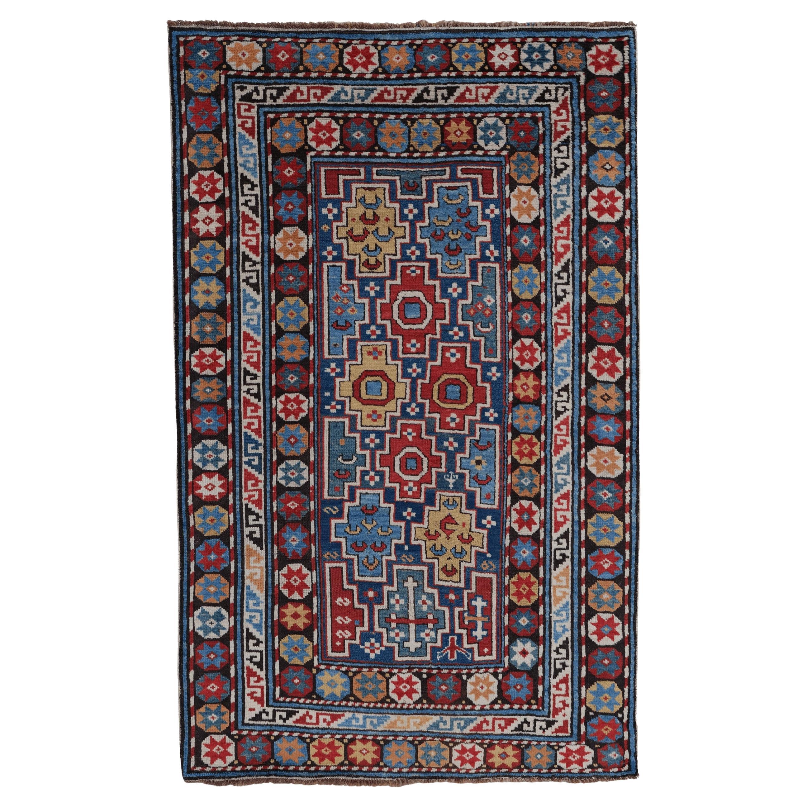 Caucasian Shirvan rug from the late 19th century