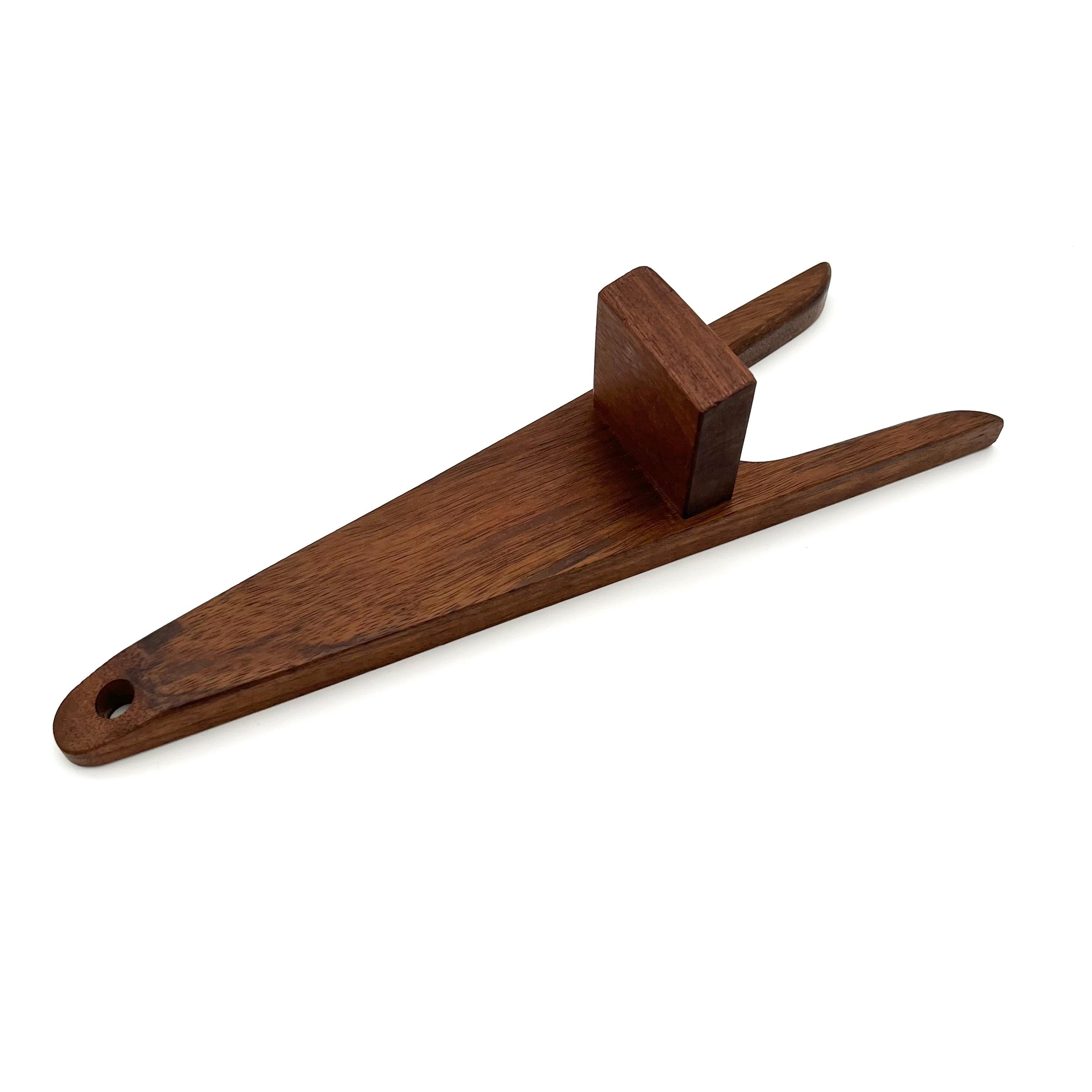 Austrian Caucasian Walnut Bootjack, 1950 For Sale