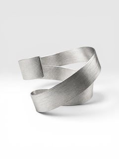 Bracelet « Cauce » en argent 950 par Lucía Rovira