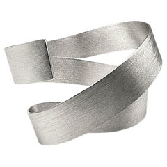 Bracelet « Cauce » en argent 950 par Lucía Rovira