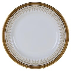 Cauldon set of 6 luncheon plates in H8413 pattern, 1904-1915