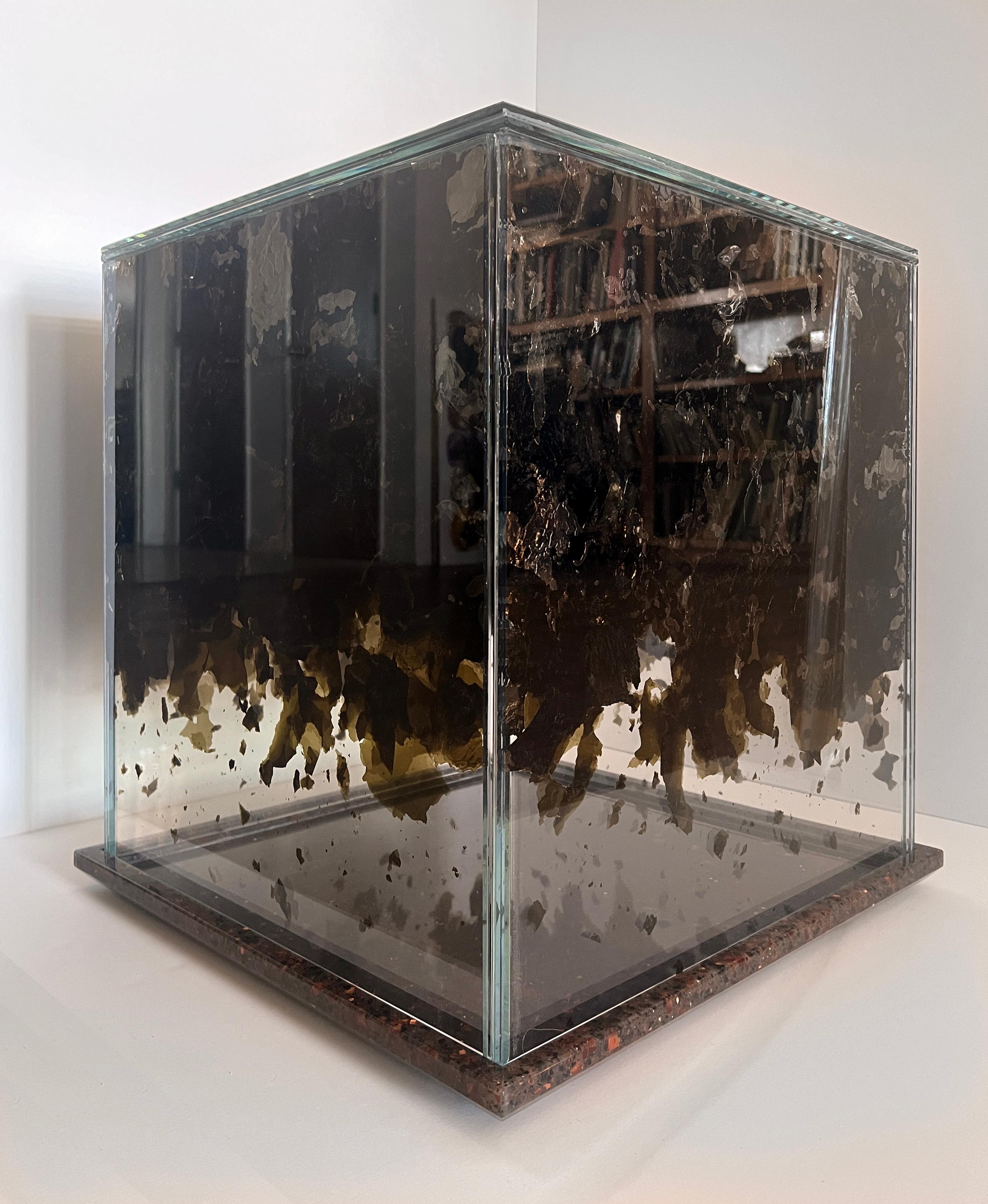 Glass CAUSEWAY SIDE TABLE by Micah Heimlich