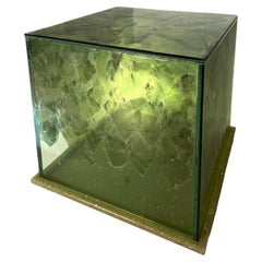 CAUSEWAY SIDE TABLE (GREEN) by Micah Heimlich