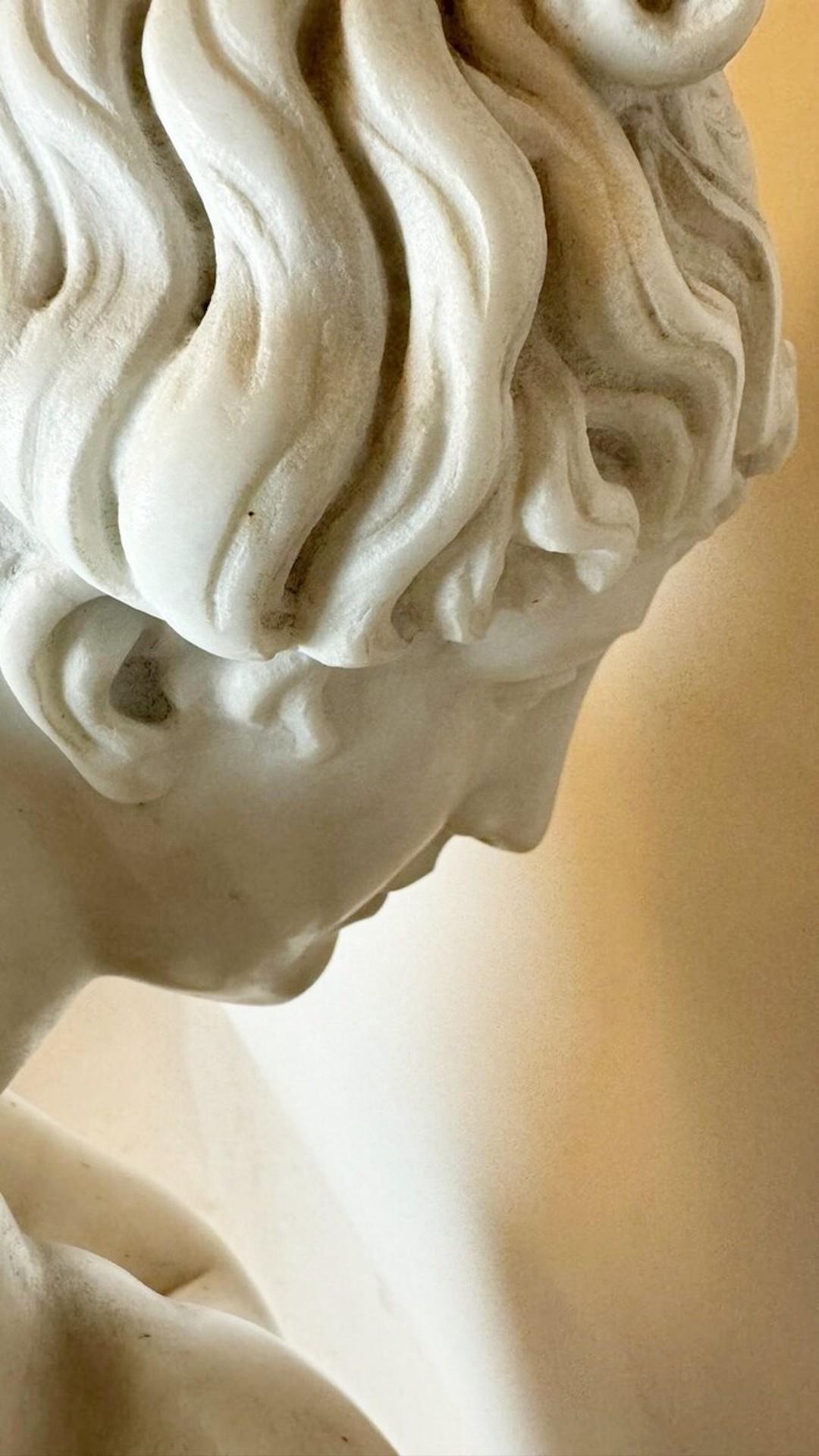 Cav. F. Pallas, Scultura in marmo 