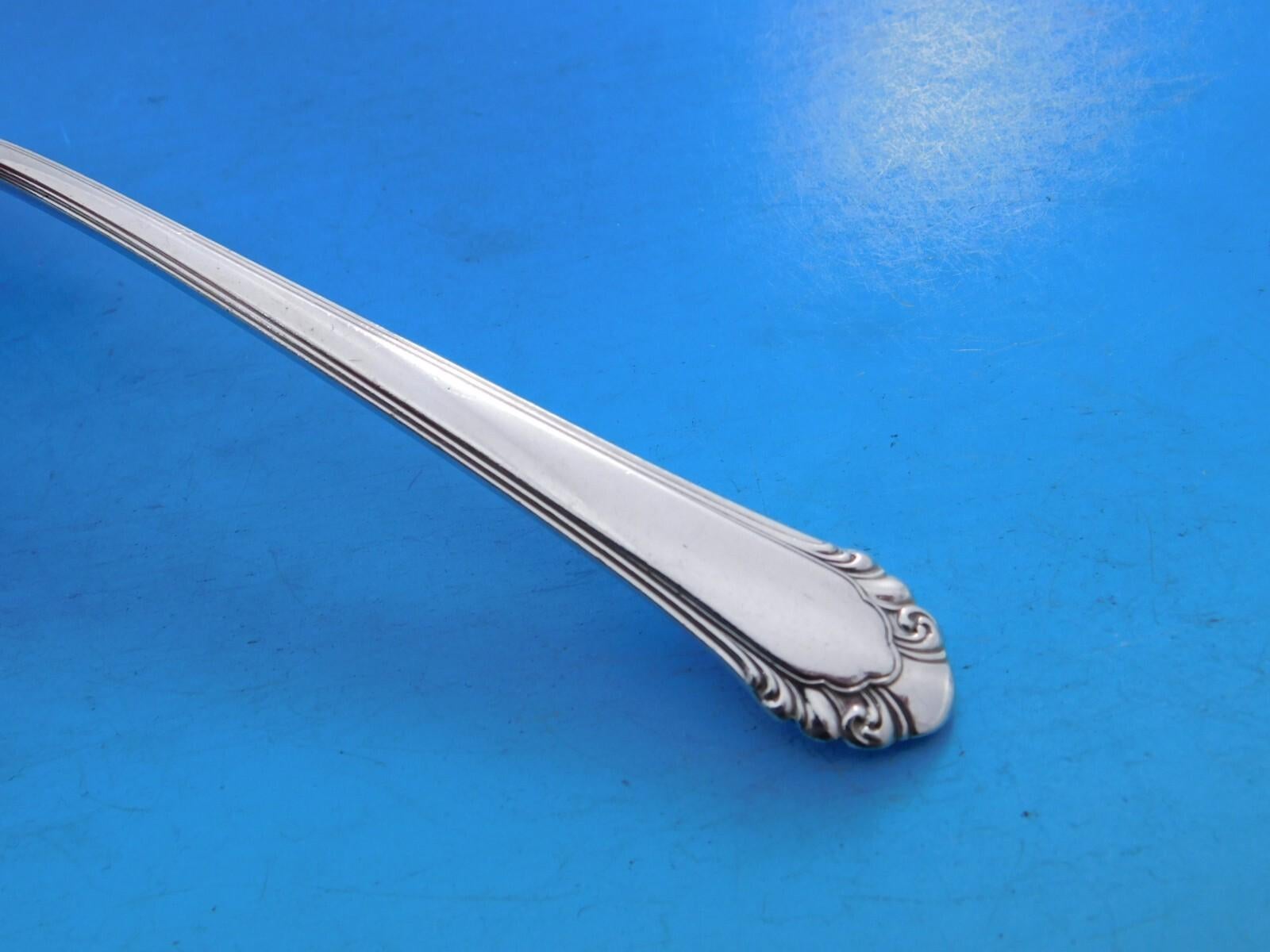 XX secolo Cavalier by Gorham Silverplate Flatware Set for 8 Luncheon Service 83 Pieces in vendita