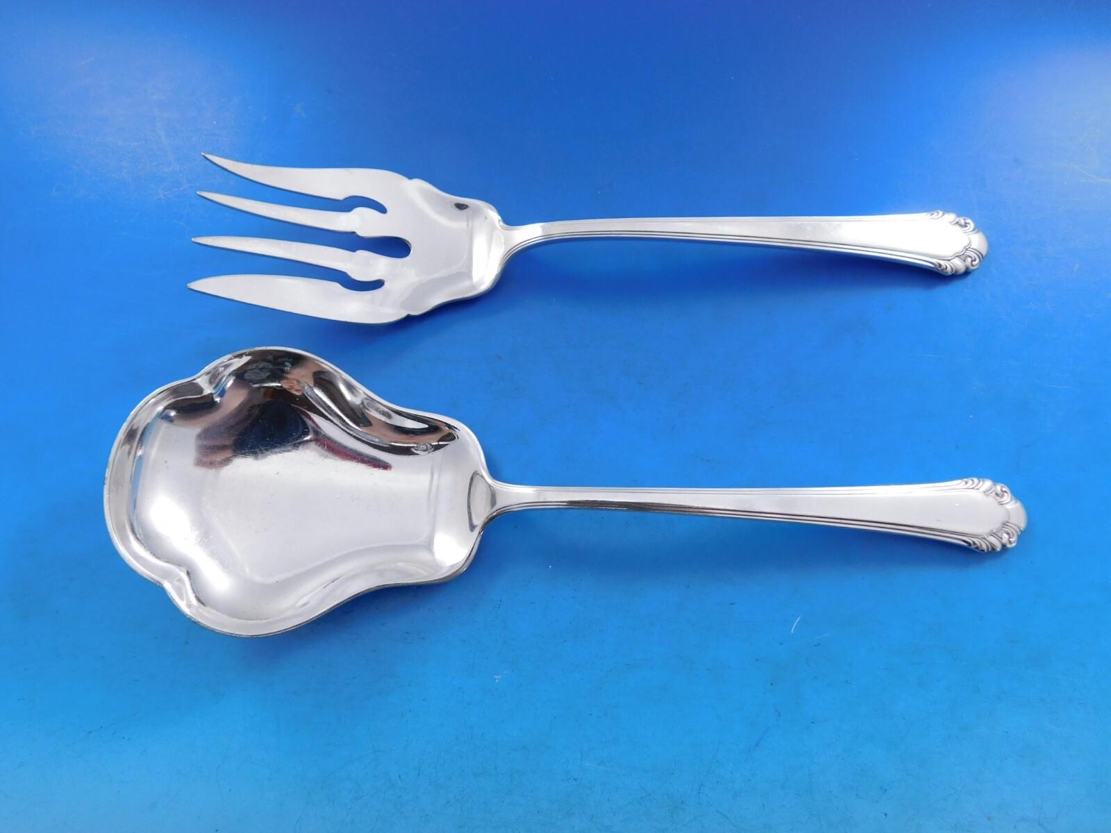 Cavalier by Gorham Silverplate Flatware Set for 8 Luncheon Service 83 Pieces in vendita 1