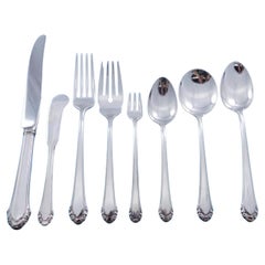 Cavalier by Gorham Silverplate Flatware Set for 8 Luncheon Service 83 Pieces