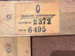 Cavalier Corporation Vintage Mid Century Modern 12 Drawer Lowboy Dresser c.C. 1960