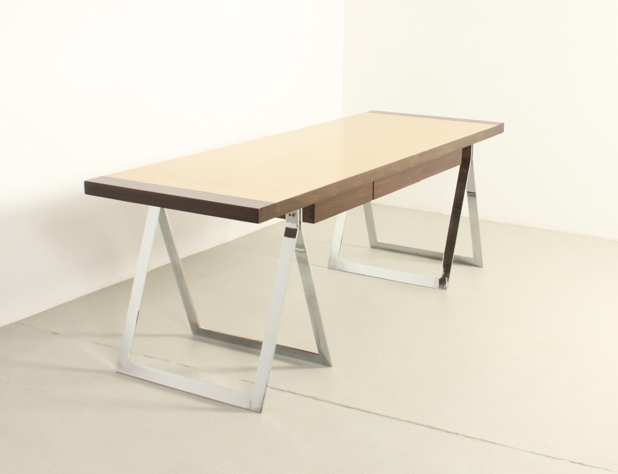 Mid-Century Modern Cavalletto Desk by Kazuhide Takahama for Myc-Gavina, 1970