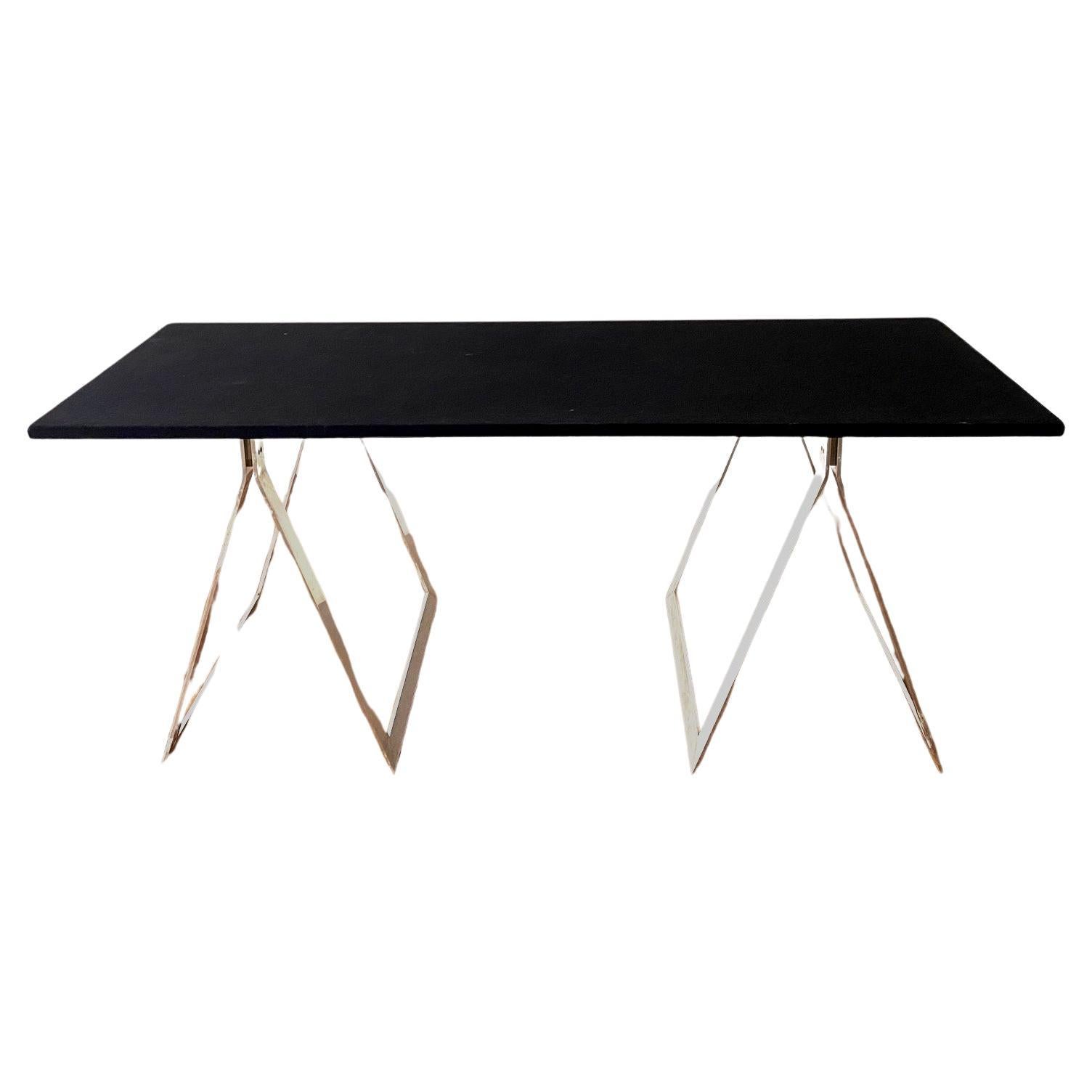 Mesa escritorio Cavalletto de Kazuhide Takahama para Gavina, Italia Años 70