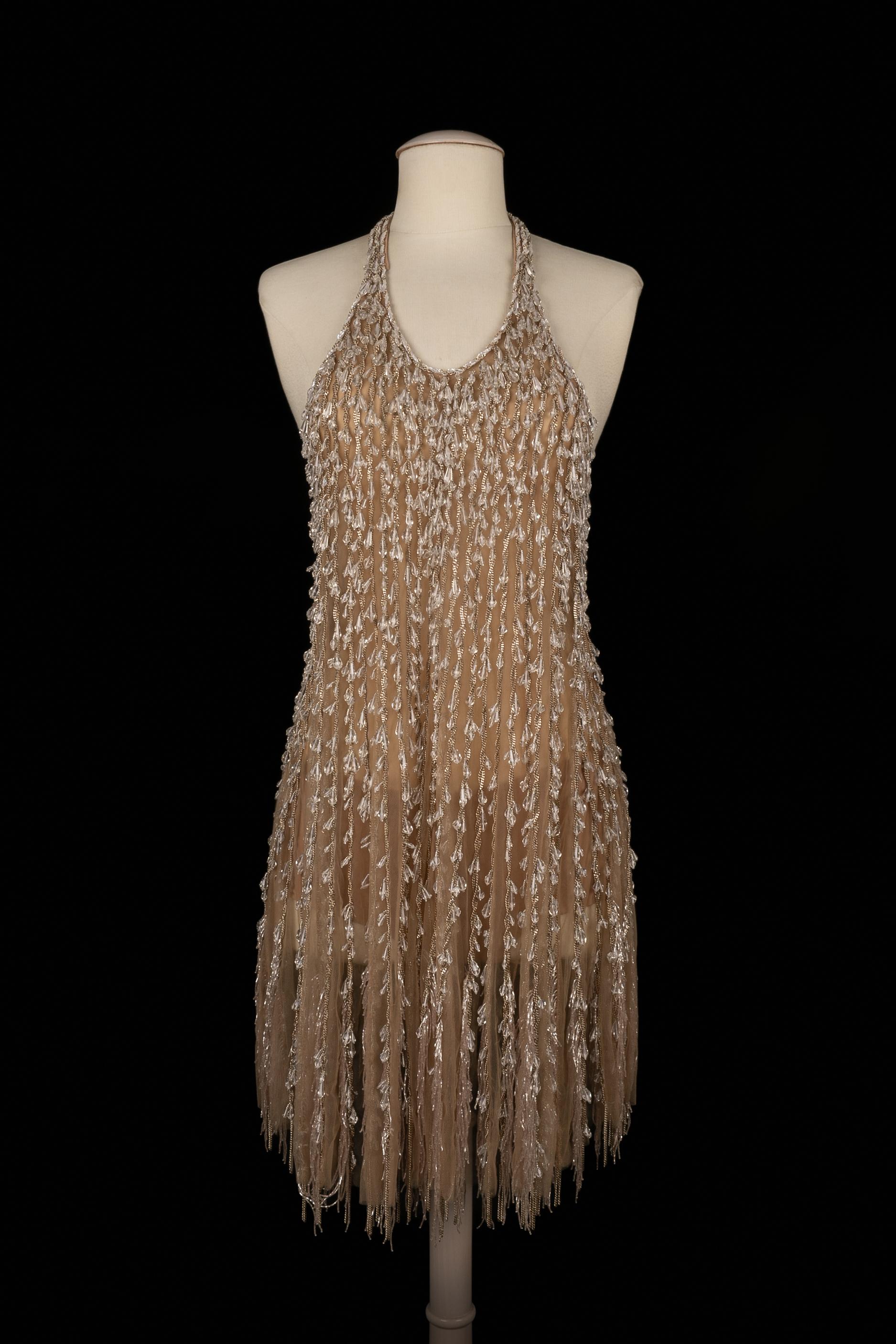Vestido Cavalli con Cuentas en Excelente estado para la venta en SAINT-OUEN-SUR-SEINE, FR