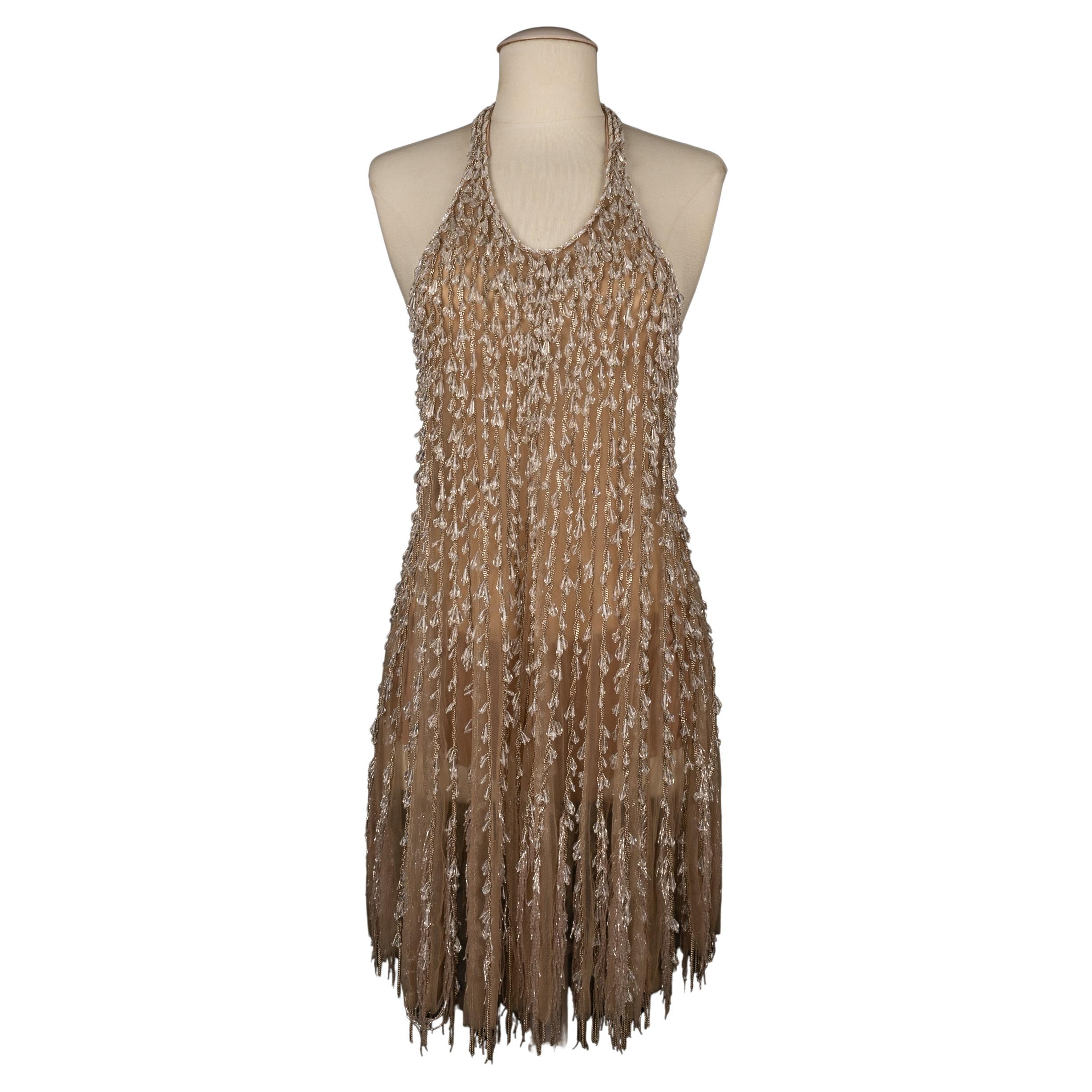 Vestido Cavalli con Cuentas en venta