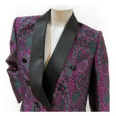 Cavalli Brocade Tux Jacket