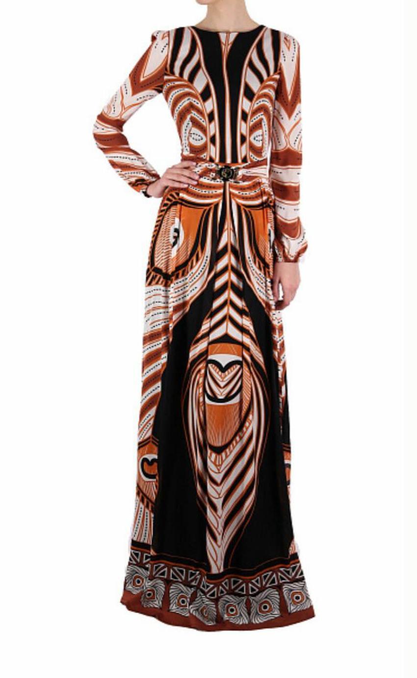 CAVALLI CLASS 

SILK MULTICOLOR LONG DRESS

V-neck, long sleeves

Content: 88% silk, 12% elastane

Size EU 40 - 4

Pre-owned, excellent condition!

 100% authentic guarantee 

PLEASE VISIT OUR STORE FOR MORE GREAT ITEMS 

OS