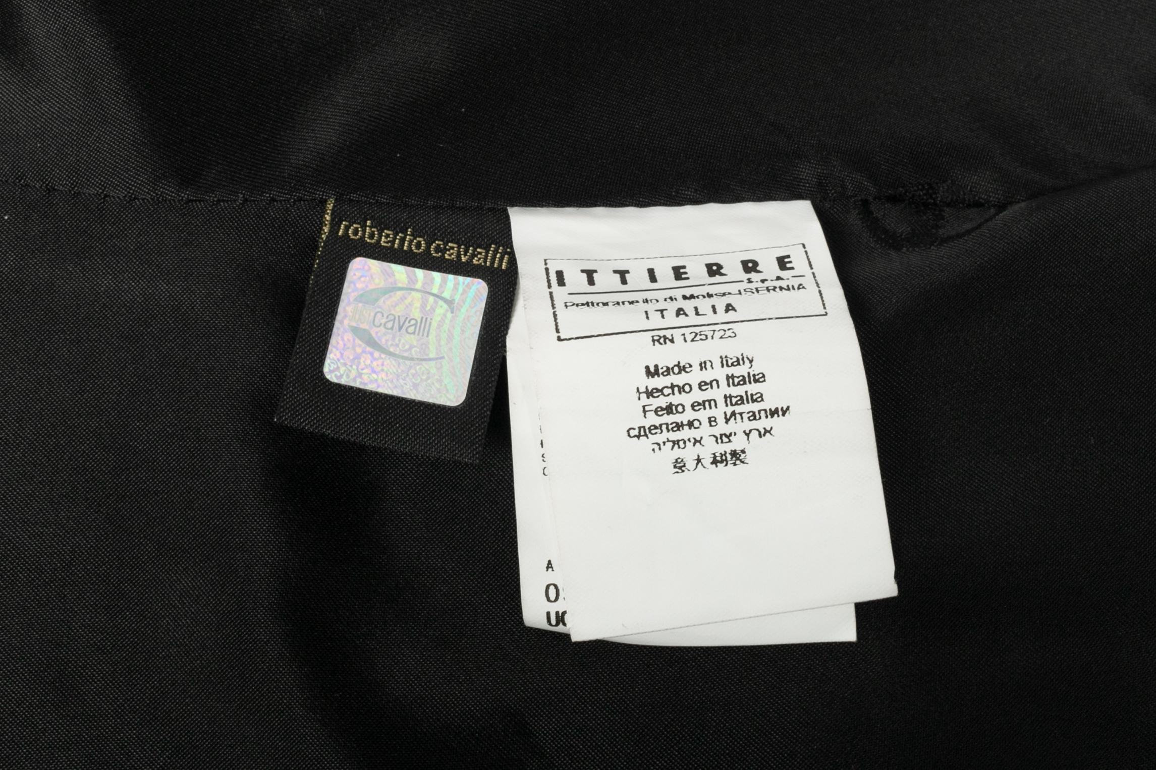 Cappotto in cotone di Cavalli in vendita 6